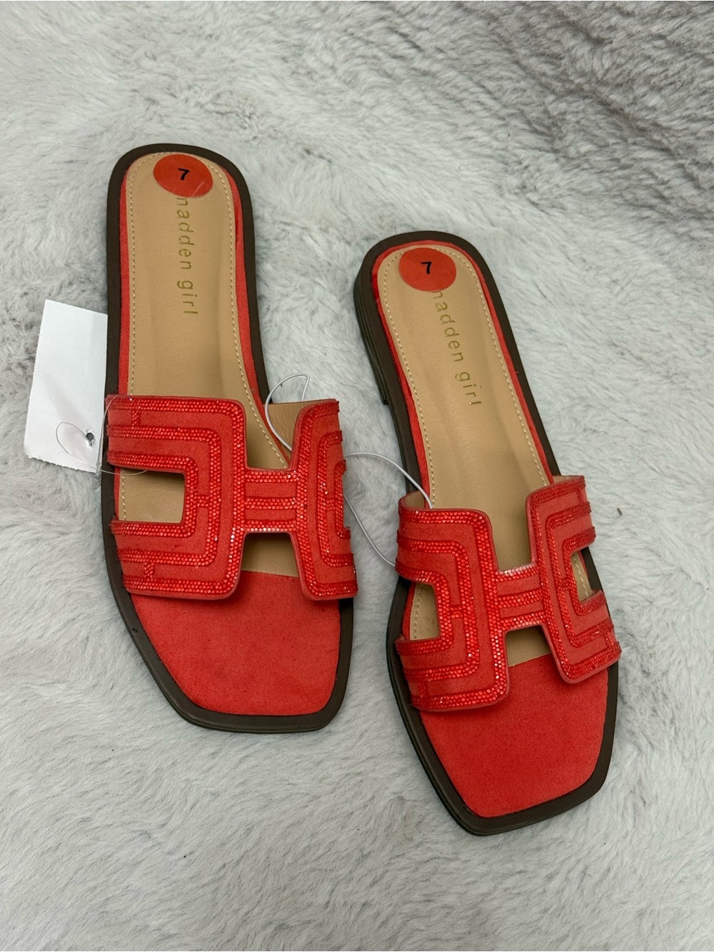 Madden Girl Women's Coral Slide Sandals